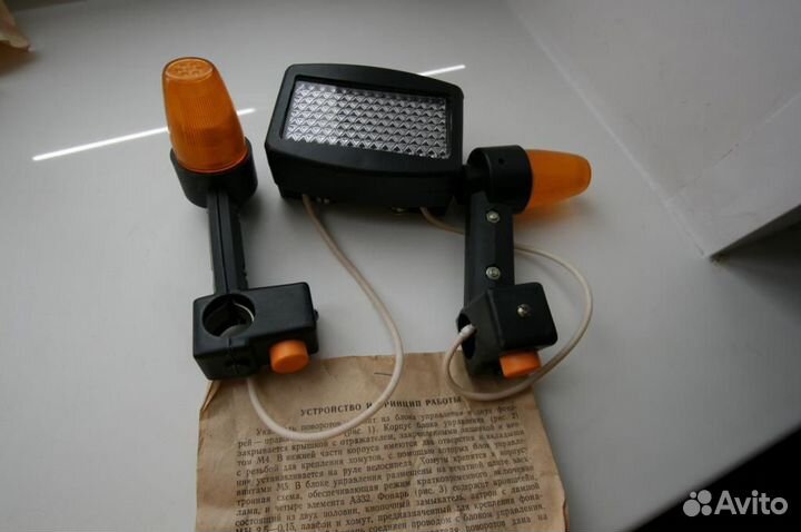 Указатель поворотов детского велосипеда СССР