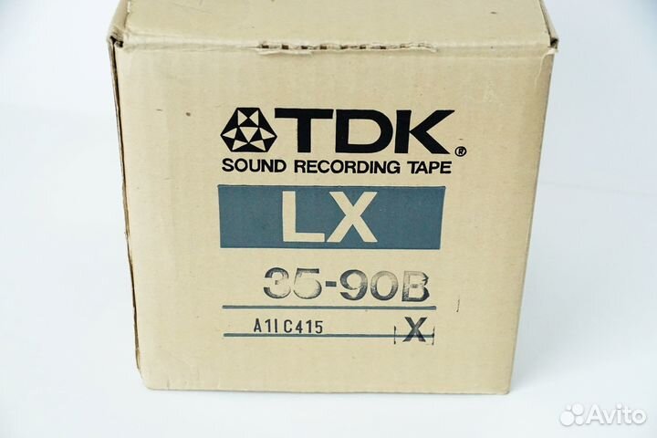 TDK LX 35-90B магнитная лента 550 м. Новая