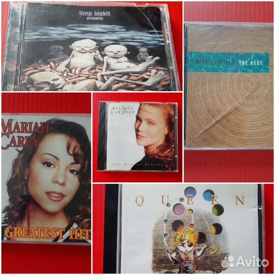Cd диски/Limp Bizkit/Mike Oldfield/Titanik