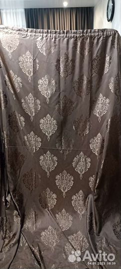 Комплект шторы и тюль бу