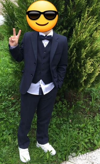 Костюм тройка для мальчика 134