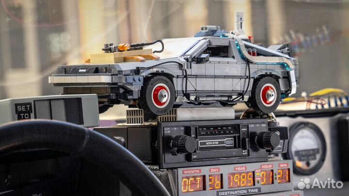 Конструктор Назад в будущее Delorean Аналог Lego