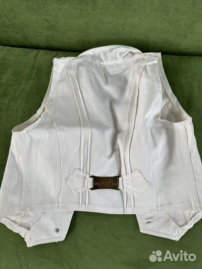 Костюм винтажный унисекс джинсовый 1970-е годы