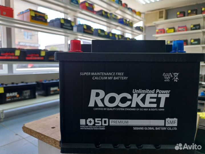 Аккумулятор Rocket 65 Ah 680 a