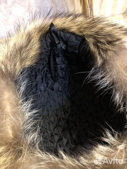 Шапка меховая/кожанная
