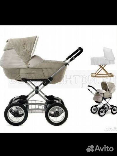 Коляска 3 в 1 Silver Cross Sleepover Delux