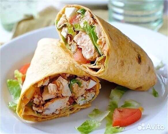 Мясо лаваш шаурма