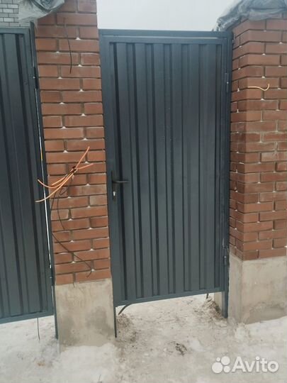 Ворота откатные, ворота распашные под ключ