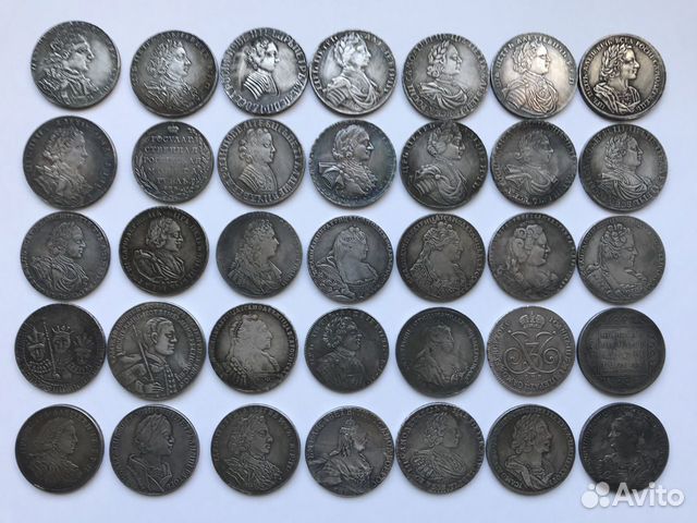 Царские рубли, копии, 75 или 130штук без повторов