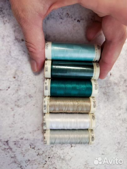 Нитки для машинной вышивки