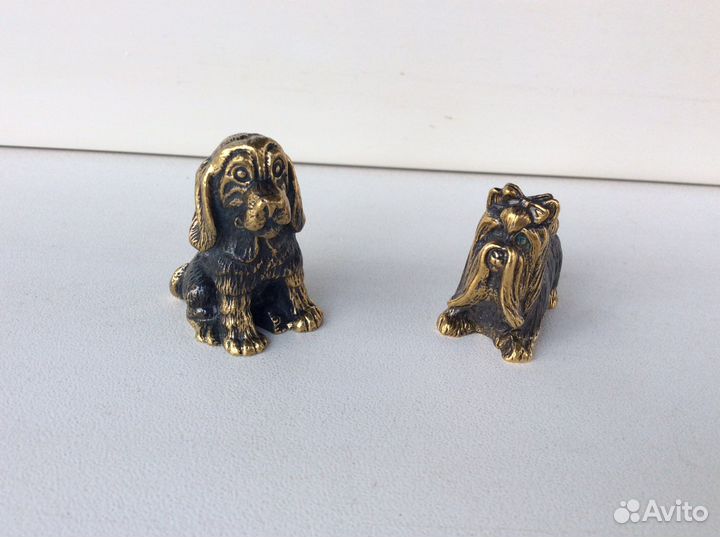 Фигурки собак миниатюры