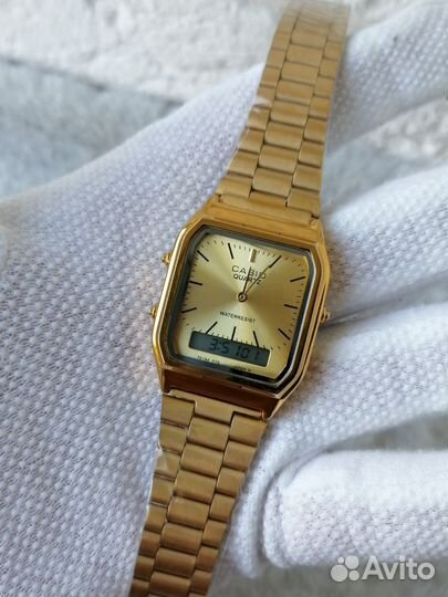 Часы casio vintage quartz aq230