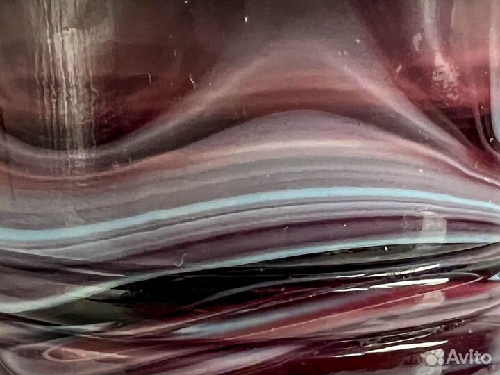 Антикварная ваза. Англия, стекло, 1880 гг