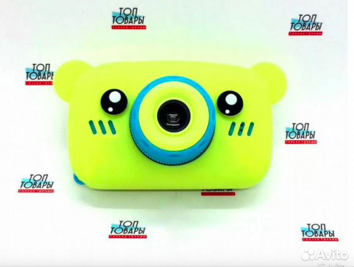 Детский цифровой фотоаппарат Zoo Kids Желтый мишка