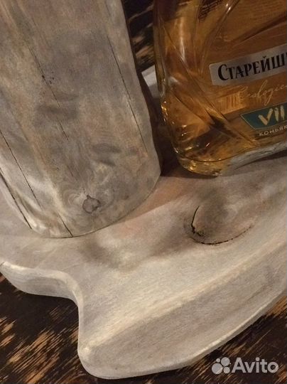 Подставка настольная для коньячка и фужеров