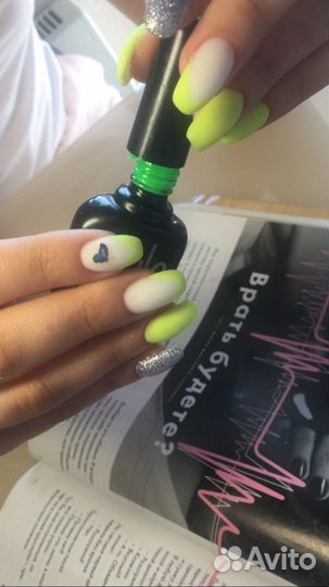 Маникюр наращивание педикюр