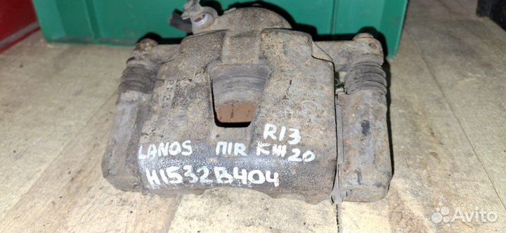 Суппорт тормозной передний правый Chevrolet Lanos