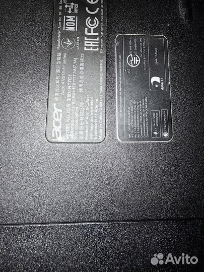 Acer nitro 5 gtx 1050 i5 7300HQ