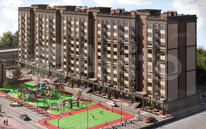 2-к. квартира, 68 м², 1/11 эт.