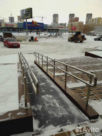 Перила для пандуса