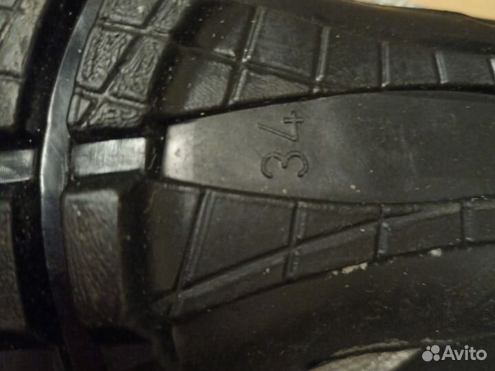 Лыжные ботинки детские 34