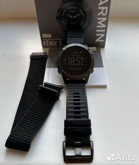 Часы garmin fenix 6 sapphire