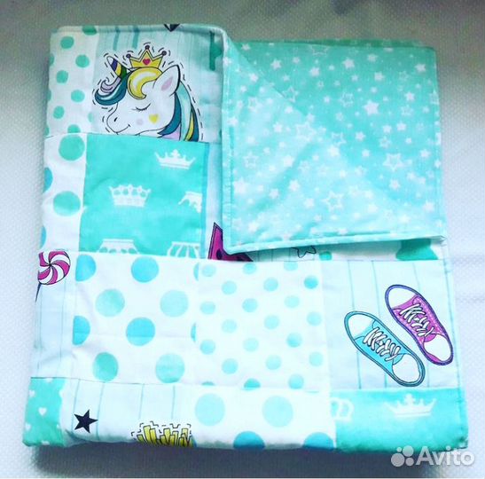 Одеяло лоскутное