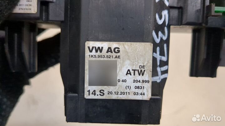 Переключатель поворотов и дворников Volkswagen Jetta 6, 2012