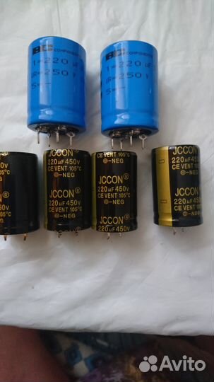 Новые и б/у конденсаторы для лампы