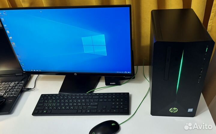 Игровой компьютер с монитором полный комплект