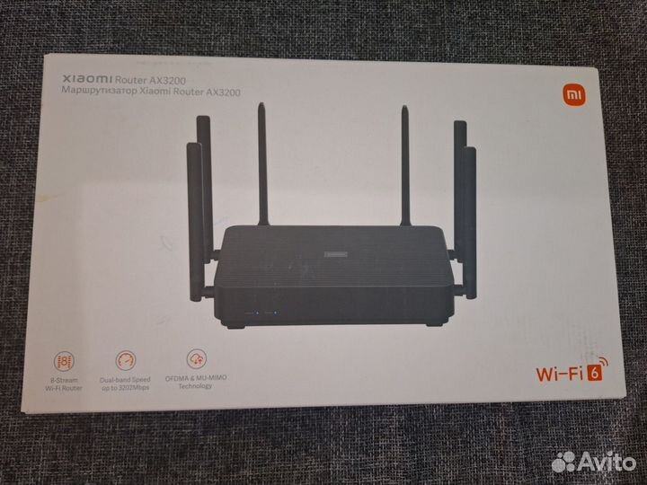 Маршрутизатор Wi-Fi Xiaomi Router AX3200