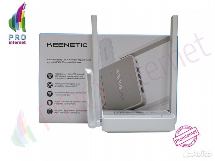 Wifi Роутер Keenetic 4G (KN-1210)
