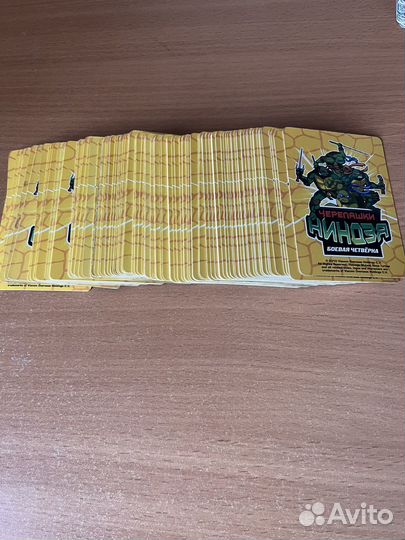 Карточки черепашки ниндзя