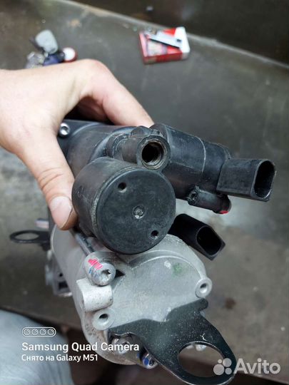 Компрессор мневмоподвески мерседес s221 w164