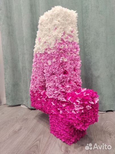 Объемная цифра 4