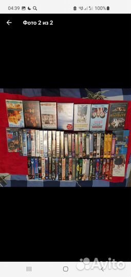 Видео кассеты фильмов