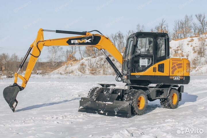 Колёсный экскаватор Runmax ER85W, 2023