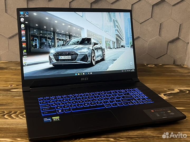 NEW MSI Pulse intel i5 12Th/17.3 FHD 144Гц/RTX/SSD