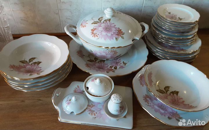 Столовый сервиз Дулево на 6 персон 32 предмета