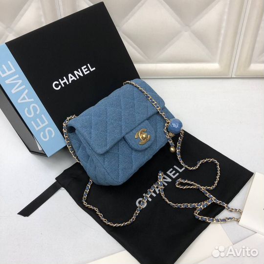Сумка джинсовая женская chanel
