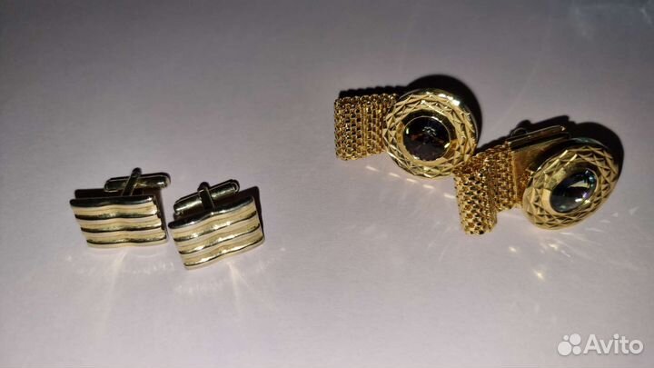 Запонки мужские новые
