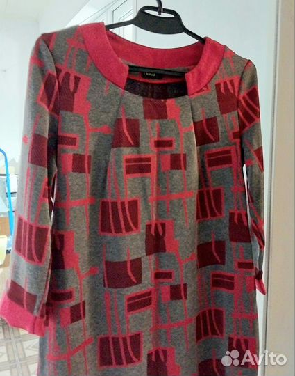 Платье трикотажное женское