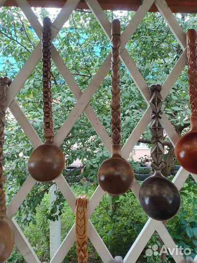 Ложки ручной работы из дерева