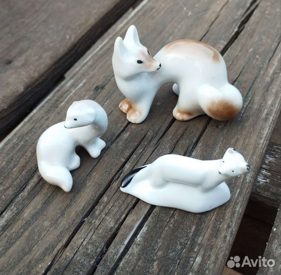 Фарфоровые статуэтки СССР. Пушистое стадо