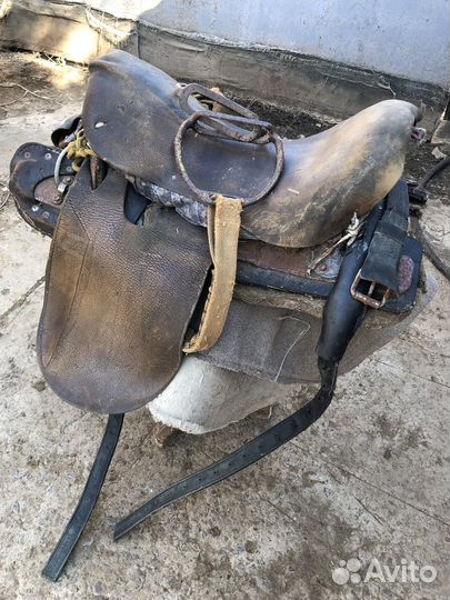 Седло, уздечки