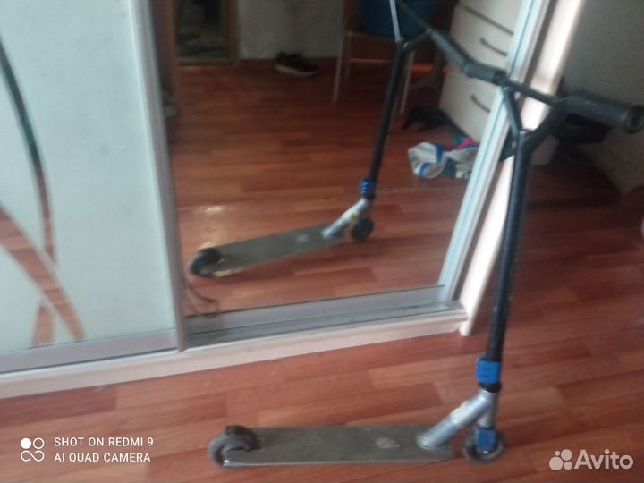 Трюковой самокат выдерживает 100 кг