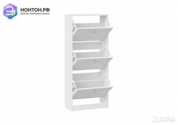 Тумба для обуви Тетра тип 1 белый