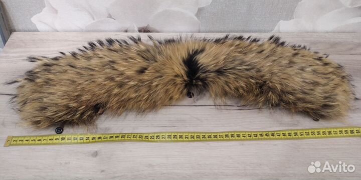Меховой воротник,енот