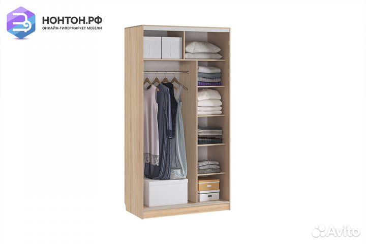Шкаф-купе Рио 4-600 дуб сонома