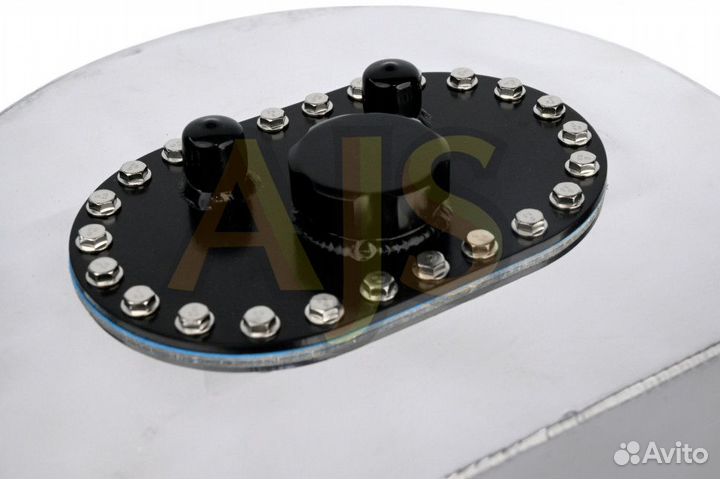 Бак топливный алюминиевый 20л алюмин крышка